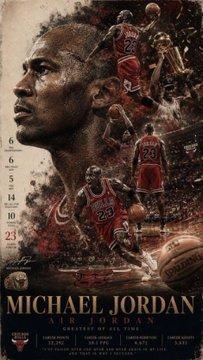 Michael Jordan Legend Poster