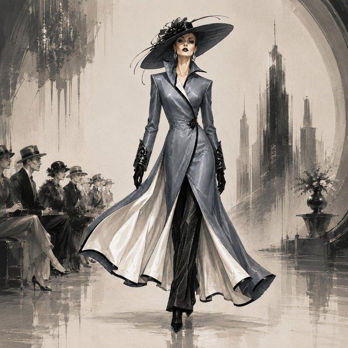 Avant-Garde Fashion Runway