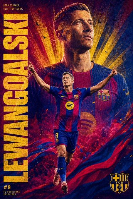 Lewandowski Sports Poster