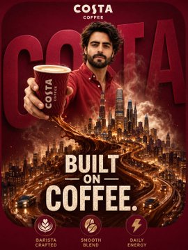 Costa Coffee Built on Coffee
