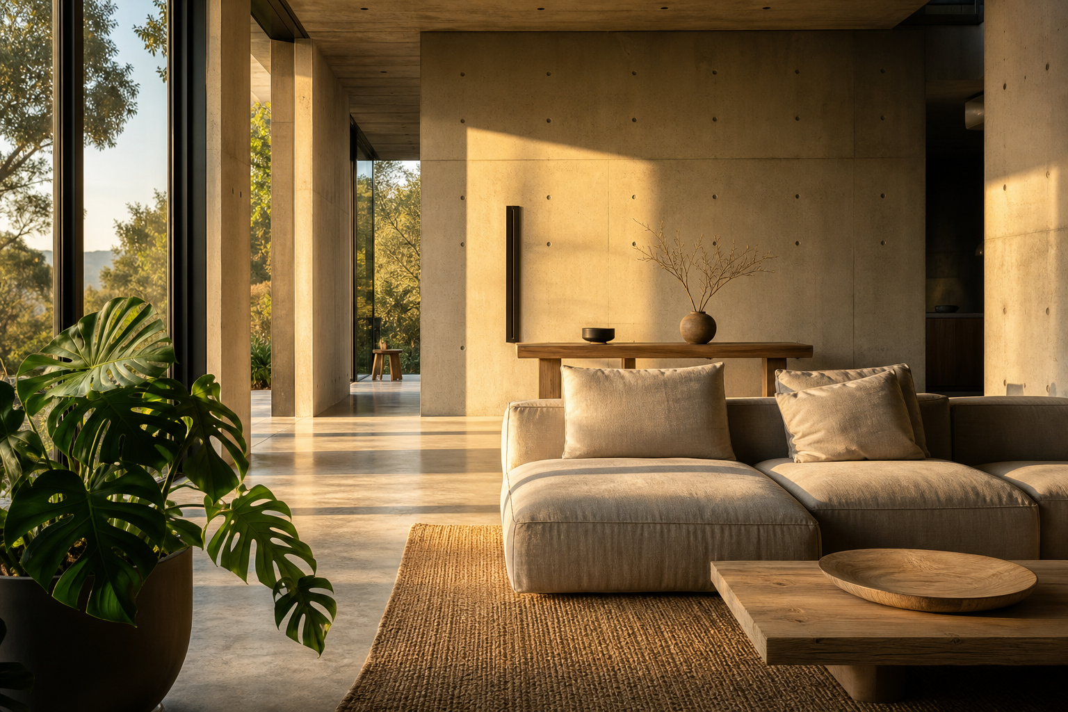 Scandi Sunlit Interior